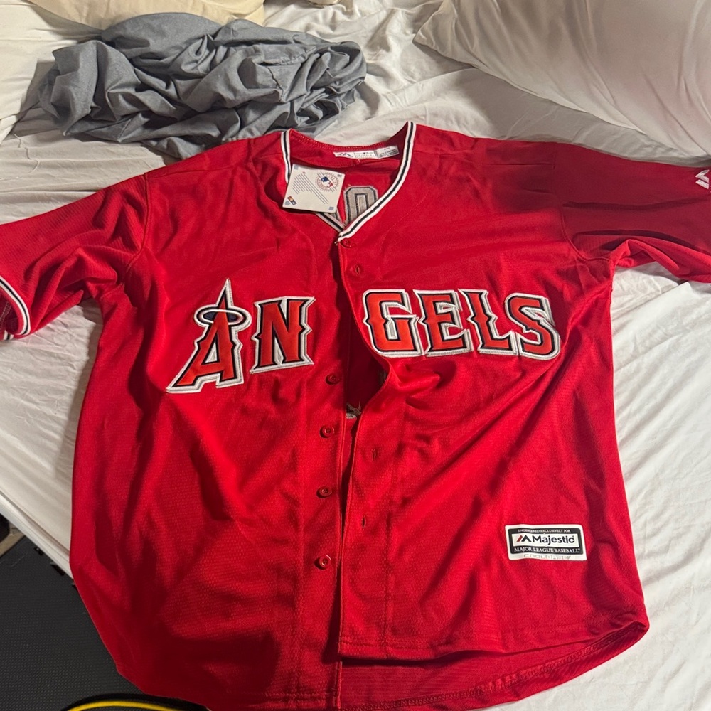 Majestic Scarlet Angels Team Jersey